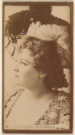 Lillian Russell, from the Actresses series (N668)