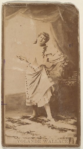 Yolande Wallace, from the Actresses series (N668)