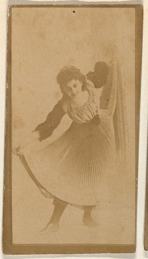 Bowing actress, from the Actresses series (N668)