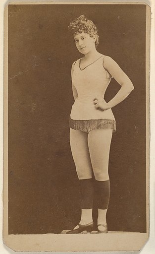 Actress standing with hands on hips, from the Actresses series (N668)