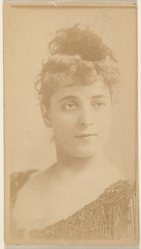 Portrait of actress, from the Actresses series (N668)