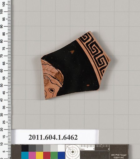 Terracotta fragment of a kylix (drinking cup)