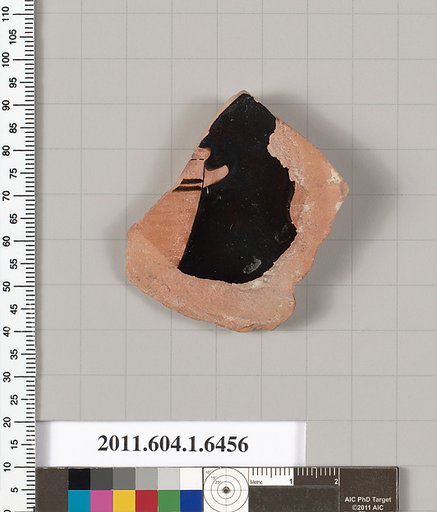 Terracotta fragment of a kylix (drinking cup)