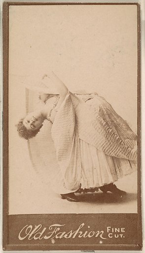 Dancer, from the Actresses series (N664) promoting Old Fashion Fine Cut Tobacco
