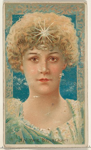 In the Starlight, from the Illustrated Songs series (N116) issued by W. Duke, Sons & Co. to promote Honest Long Cut Tobacco