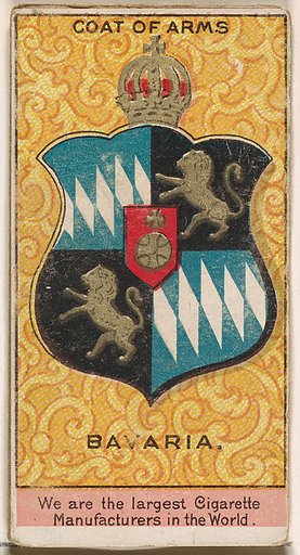 Luitpold, Regent of Bavaria, from the Rulers, Flags, and Coats of Arms series (N126-2) issued by W. Duke, Sons & Co.