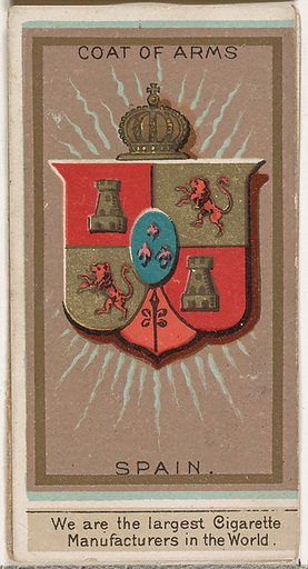 Alphonse XIII, King of Spain, from the Rulers, Flags, and Coats of Arms series (N126-2) issued by W. Duke, Sons & Co.