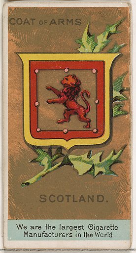 Duke of Argyle, Scotland, from the Rulers, Flags, and Coats of Arms series (N126-2) issued by W. Duke, Sons & Co.