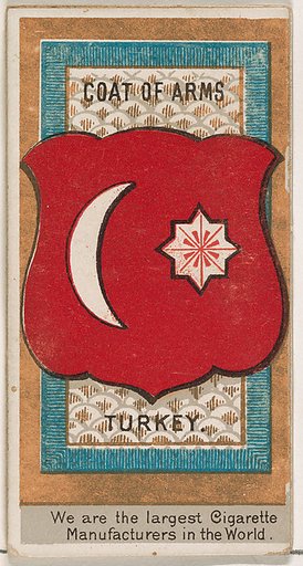 Abdul Hamid, Sultan of Turkey, from the Rulers, Flags, and Coats of Arms series (N126-2) issued by W. Duke, Sons & Co.