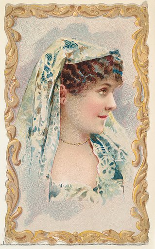 Picture Frame, from the Novelties series (N122) issued by Gail & Ax Tobacco to promote Navy Long Cut