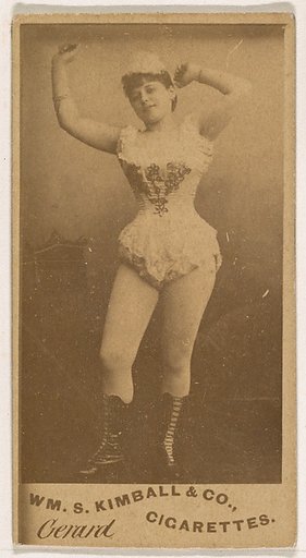 Miss Gerard, from the Actresses series (N203) issued by Wm. S. Kimball & Co.