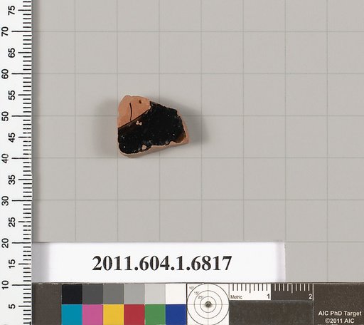Terracotta fragment of a kylix (drinking cup)