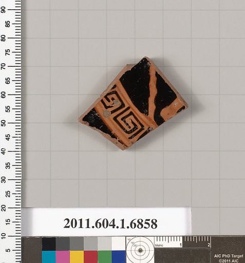 Terracotta fragment of a kylix (drinking cup)