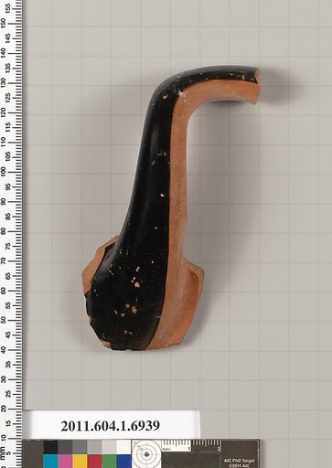 Terracotta fragment of a kylix (drinking cup)
