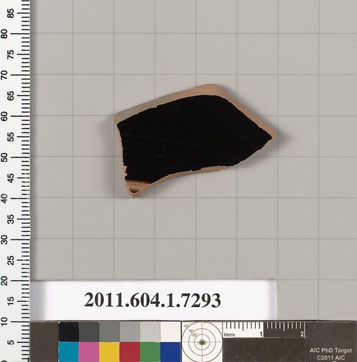 Terracotta fragment of a kylix (drinking cup)
