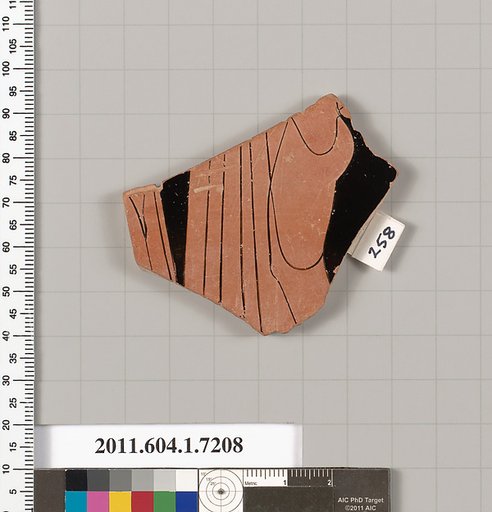 Terracotta fragment of a kylix (drinking cup)