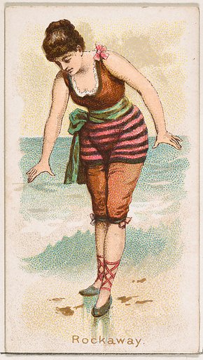 Rockaway, from the Fancy Bathers series (N187) issued by Wm. S. Kimball & Co.
