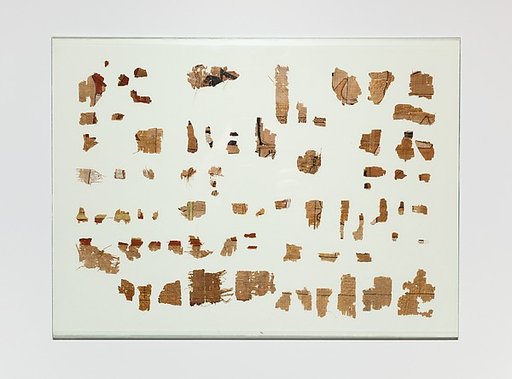 Papyrus fragments from the Book of the Dead of the Scribe Roy