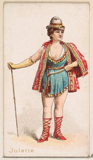Julette, from the Ballet Queens series (N182) issued by Wm. S. Kimball & Co.