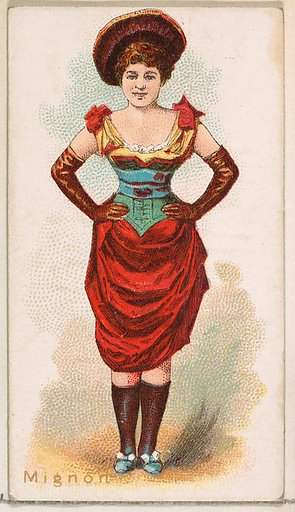 Mignon, from the Ballet Queens series (N182) issued by Wm. S. Kimball & Co.