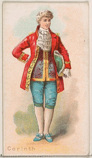 Corinth, from the Ballet Queens series (N182) issued by Wm. S. Kimball & Co.