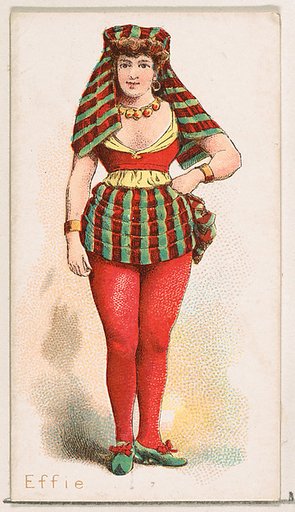 Effie, from the Ballet Queens series (N182) issued by Wm. S. Kimball & Co.