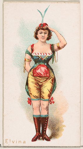 Elvina, from the Ballet Queens series (N182) issued by Wm. S. Kimball & Co.