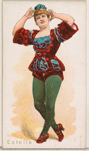 Estelle, from the Ballet Queens series (N182) issued by Wm. S. Kimball & Co.