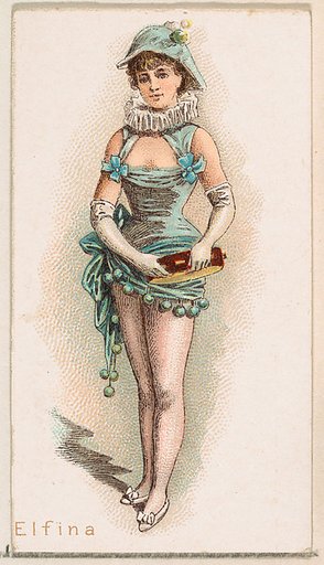 Elfina, from the Ballet Queens series (N182) issued by Wm. S. Kimball & Co.