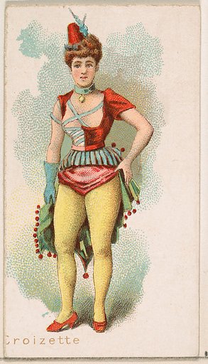 Croizette, from the Ballet Queens series (N182) issued by Wm. S. Kimball & Co.