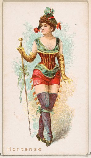 Hortense, from the Ballet Queens series (N182) issued by Wm. S. Kimball & Co.