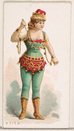 Petita, from the Ballet Queens series (N182) issued by Wm. S. Kimball & Co.