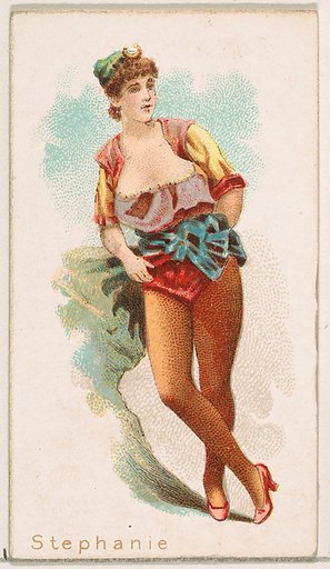 Stephanie, from the Ballet Queens series (N182) issued by Wm. S. Kimball & Co.
