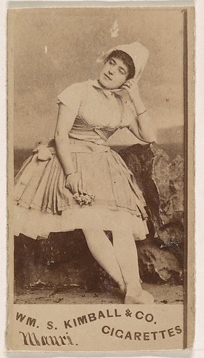 Miss Mortimer, from the Actresses series (N203) issued by Wm. S. Kimball & Co.