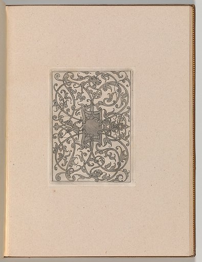Copies after the 'Livre contenant passement de moresques' (plate 4)
