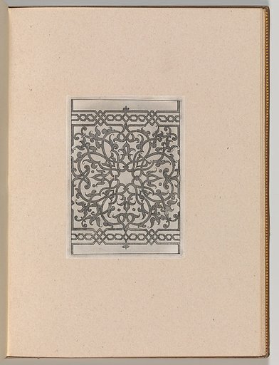 Copies after the 'Livre contenant passement de moresques' (plate 10)