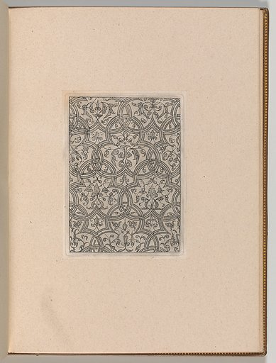Copies after the 'Livre contenant passement de moresques' (plate 13)