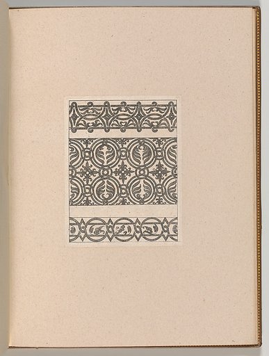 Copies after the 'Livre contenant passement de moresques' (plate 15)
