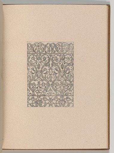 Copies after the 'Livre contenant passement de moresques' (plate 16)