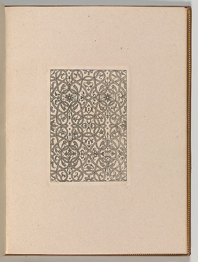 Copies after the 'Livre contenant passement de moresques' (plate 19)