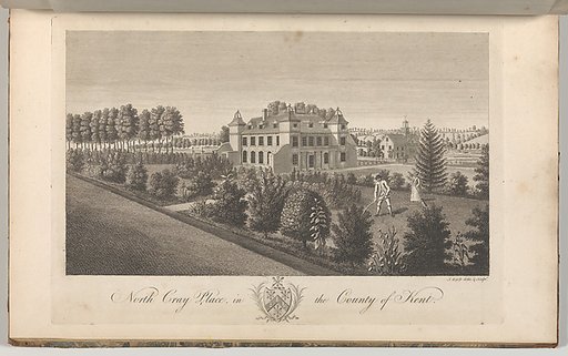 North Cray Place, in the County of Kent, from Edward Hasted's "The History and Topographical Survey of the County of Kent", vols. 1-3
