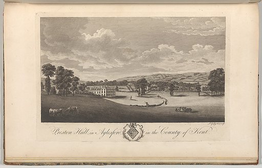 Merenorth House, in the County of Kent, from Edward Hasted's "The History and Topographical Survey of the County of Kent", vols. 1-3