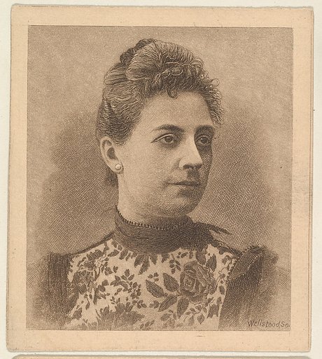 Portrait, from the Women's Portraits series (N198) issued by Wm. S. Kimball & Co.