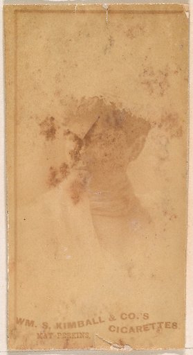 May Perkins, from the Actresses series (N203) issued by Wm. S. Kimball & Co.
