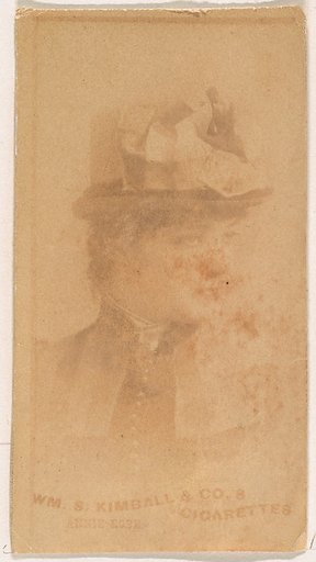 Annie Robe, from the Actresses series (N203) issued by Wm. S. Kimball & Co.