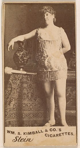 Miss Stein, from the Actresses series (N203) issued by Wm. S. Kimball & Co.
