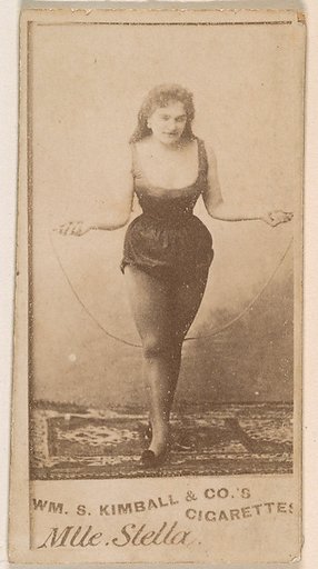 Mlle. Stella, from the Actresses series (N203) issued by Wm. S. Kimball & Co.
