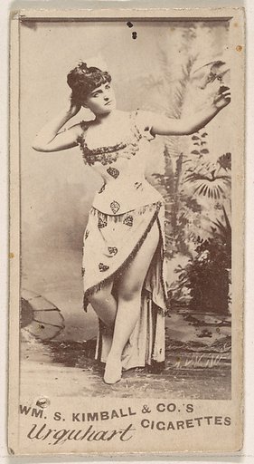 Miss Urquhart, from the Actresses series (N203) issued by Wm. S. Kimball & Co.