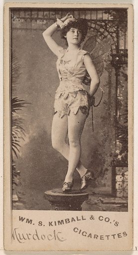 Daisy Murdock, from the Actresses series (N203) issued by Wm. S. Kimball & Co.