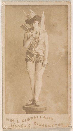 Daisy Murdock, from the Actresses series (N203) issued by Wm. S. Kimball & Co.